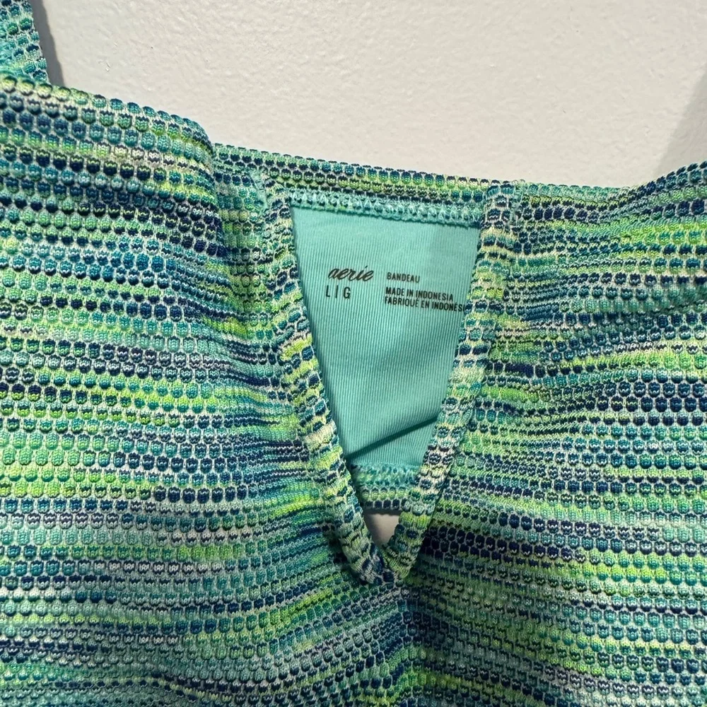 Aerie V style Bandeau‎ swimsuit top
